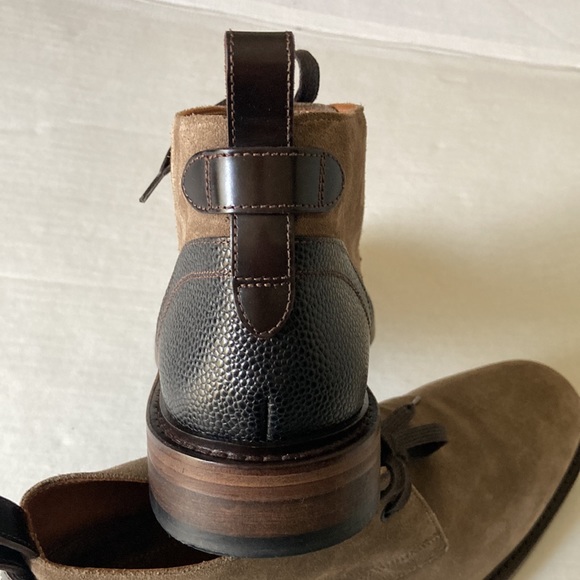 GEORGE BROWN Bilt Crafted in Italy, Suede Chukka Boots/Preowned - Picture 12 of 15